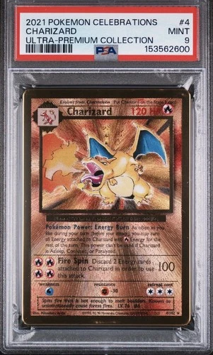 New ListingSEQUENTIAL PSA 9 SET 2021 Celebrations UPC Charizard 4 & Pikachu 58 Gold Metal