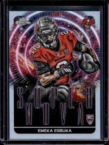2025 Topps Cosmic Chrome Emeka Egbuka Base (RAW)