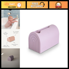 Soft Silicone Bath Spout Cover  Kids Faucet Safety Guard  Universal Fit - Lila