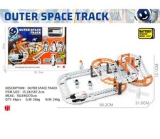 outdoor space track playset for toddler