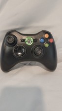 Microsoft Xbox 360 Wireless Controller Black OEM Genuine Model 1403 Tested...
