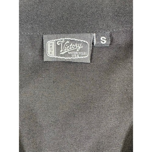 Victory Motorcycles USA Button Down Shirt Size Small (XL) Flames Garage Shop - Picture 3 of 7