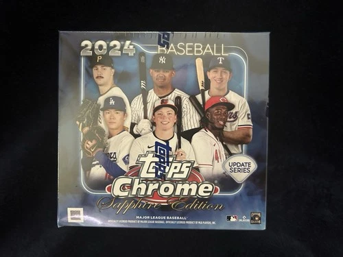 2024 Topps Chrome Update Series Sapphire Edition Baseball Box Sealed