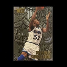 1995-96 Fleer Metal Nuts & Bolts #215 Shaquille O Neal (Outstanding Condition)
