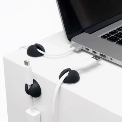 Auto Armaturenbrett Kabel Clip Selbstklebend USB Kabel Halter Schreibtisch Organizer Klemme UK  