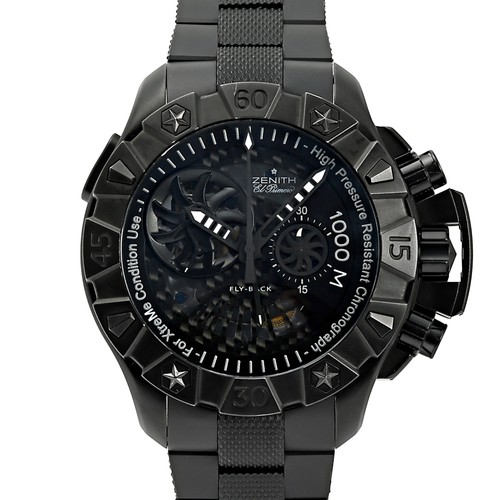 Zenith Defy El Primero 21 96.0527.4021/27.M529 Automatic winding 45mm Black