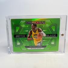 2021 Obsidian Jonathan Kuminga No. 29 Pitch Black Green Flood RC SSP