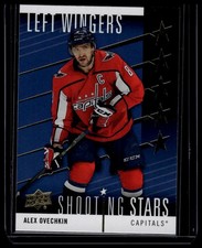 2019-20 Upper Deck #SSL-1 Alex Ovechkin Shooting Stars Left Wingers