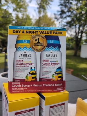 Fresh 4/2026 Children's Cough Syrup + Mucus Relief Day & Night 4 Oz