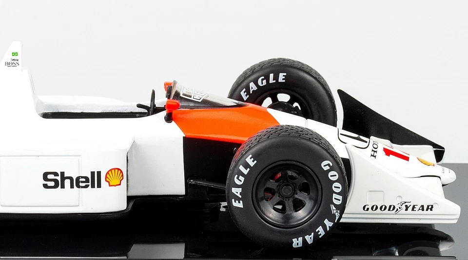 McLaren MP4/4 Ayrton Senna 1988 Scala 1:24 Modellino Formula1 World Champion #12 - Immagine 3 di 4