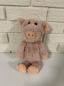 Ty Attic Treasures Otis Pig Plush Stuffed Animal 2017 Soft Pink  12"