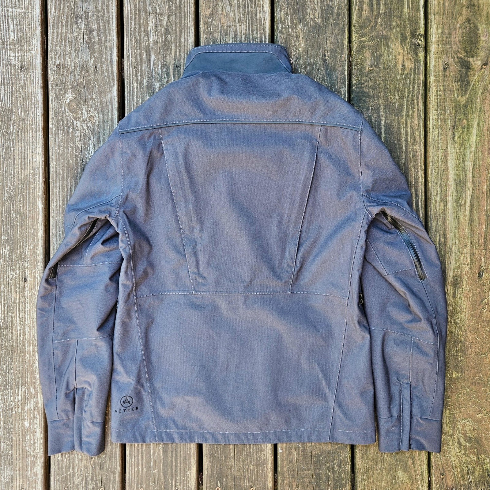 AETHER Skyline Motorcycle Jacket Graphite Gray Si… - image 16