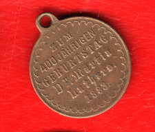 Germany 1883 Reformation medal with Luther portrai