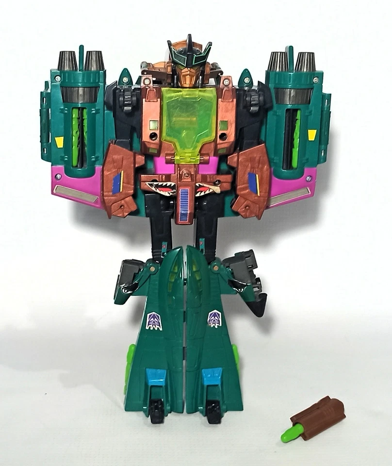 HASBRO VTG 1992 TRANSFORMERS G1 EUROPEAN PREDATORS SKYQUAKE 100% COMPLETE ROBOT - Image 2 of 4