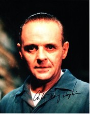 Anthony Hopkins signed 11x14