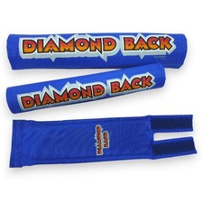 Diamond Back - 1982-1983 Nylon pad set - BLUE with Orange fade  - old school bmx