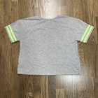 Justice Girls T Shirt FIERCE Sequin Flip Pink/Green Gray Crop Tee Dance 14-16 — photo 5