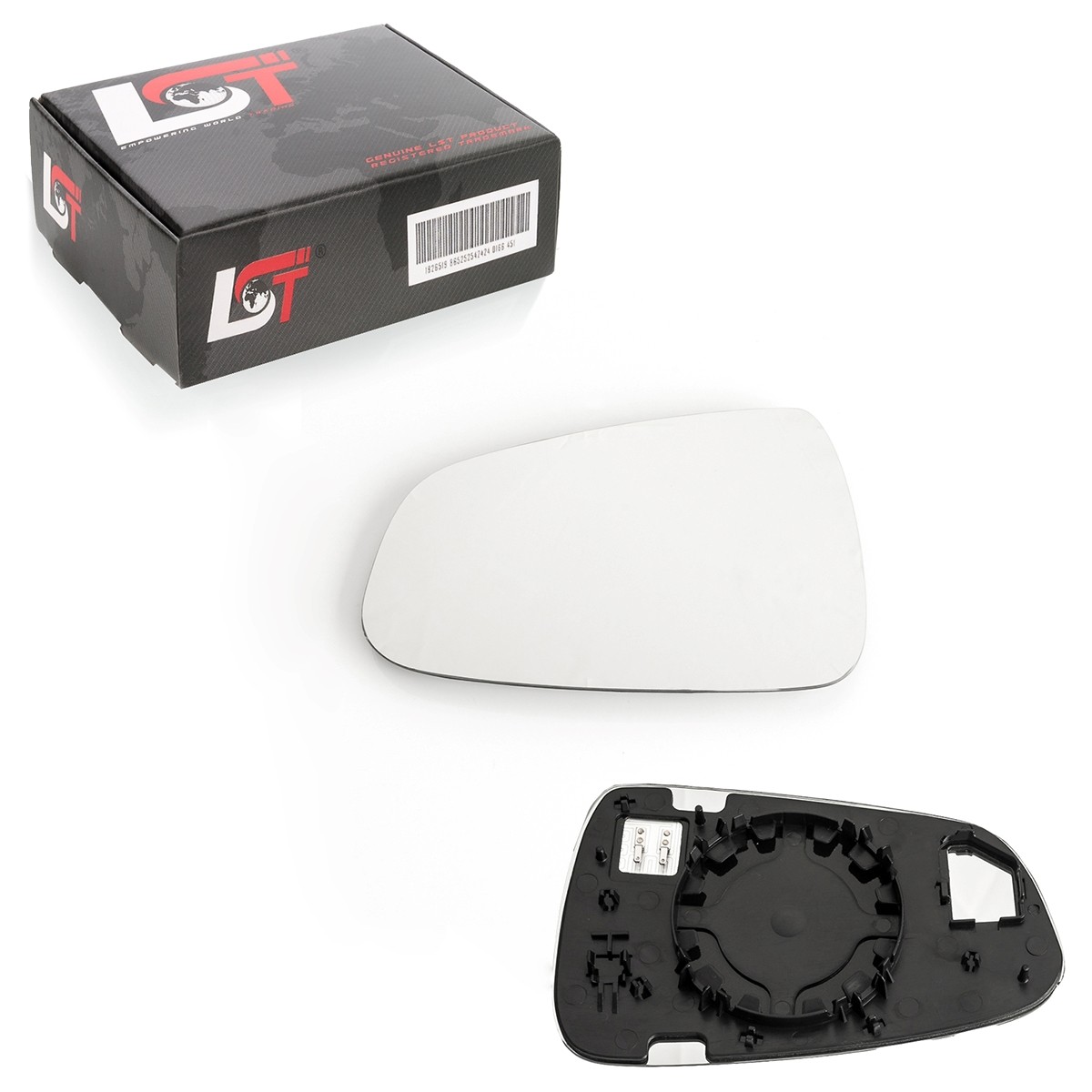 Exterior Mirror Glass Left Heated Convex for Tesla Model X 5YJX 15-