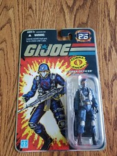 GI Joe 25th Anniversary Foil Cobra Officer The Enemy Hasbro 2007 Mint On Card