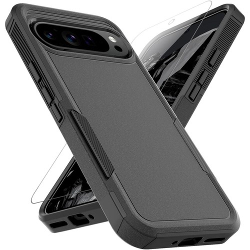 Google Pixel 9 Pro XL Case Heavy Duty Shockproof Rugged Cover Dual Guard Full B