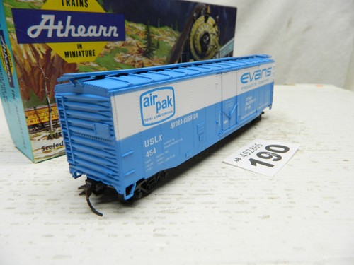 Athearn HO 50ft Plug Door Wagon Evans Products Co USLX454 Box 5273 | Zustand: Used