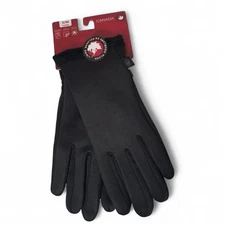Canada Weather Gear Winter Ski Gloves Women Sz Small/Med Black Anti Slip Tech