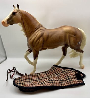 Breyer Big Chex to Cash Palomino Traditional Blanket And Halter Included