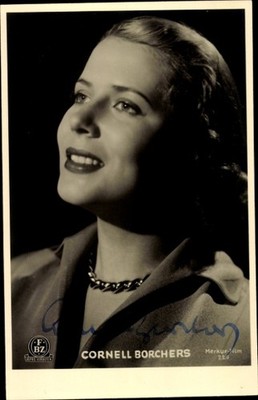 Ak Schauspielerin Cornell Borchers, Portrait, Merkur Film,... - 10890682