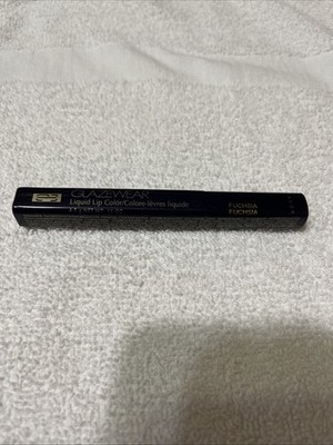 Avon Glazewear Liquid Lip Color FUCHSIA .15oz NOS Sealed Retired