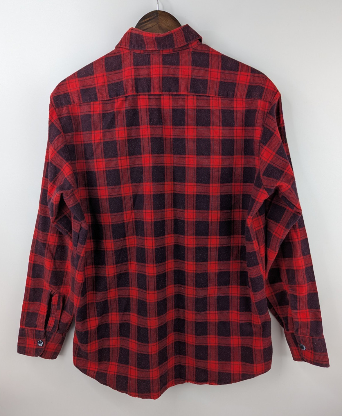 Vintage Sears Fieldmaster Shirt Mens Medium Red Plaid… - Gem