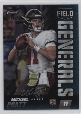 2024 Finest Field Generals Sky Blue Refractor /150 Michael Pratt Rookie RC 6o3