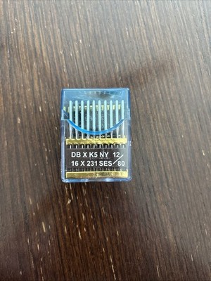 100 Titanium TNC DB x K5 NY 16 x 231 SES Embroidery  Machine Needles