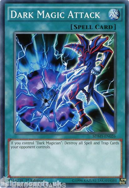SDMY-EN026 Dark Magic Attack 1st edition Mint YuGiOh Card
