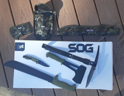 SOG SOGFari Combo Kit - Digital Green SOG-KIT00070) - product listing photo