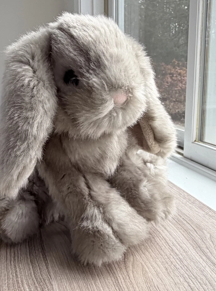 NWT Douglas DLux LICORICE the Gray Bunny #14863 Plush Retired - Image 2 of 4