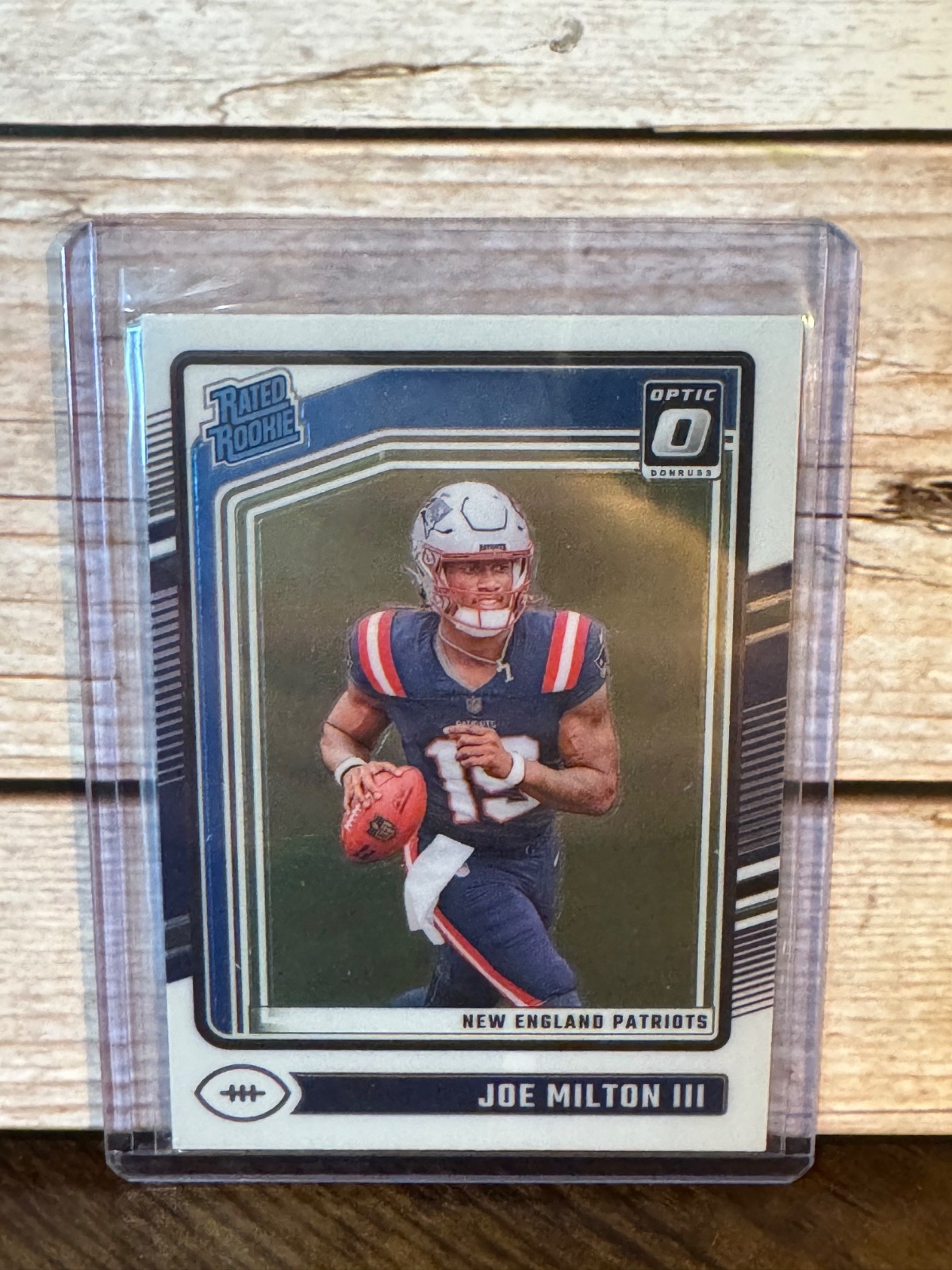 2024 Panini Donruss Optic - Rated Rookie Joe Milton III #255 Holo Prizm (RC)