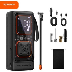 WOLFBOX Gonflateur de pneus Air Compresseur 150 PSI portatif Air Pompe pour pneus de voiture