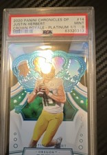 2020 Panini Chronicles Draft Picks - Crown Royale Draft Picks Justin Herbert #14
