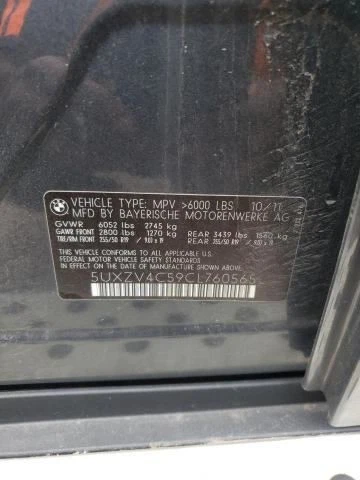 Temperature Control Front Automatic AC Control Fits 08-14 BMW X6 127448 - Imagem 3 de 4