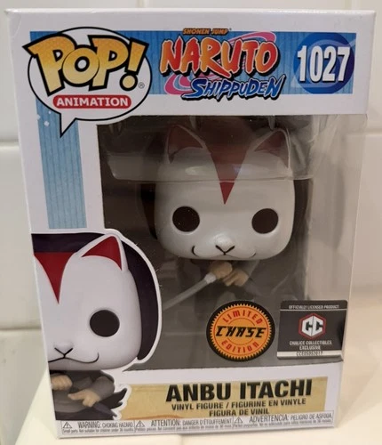 Funko POP! ANBU ITACHI Naruto Shippuden CHASE Chalice Collectible w protector
