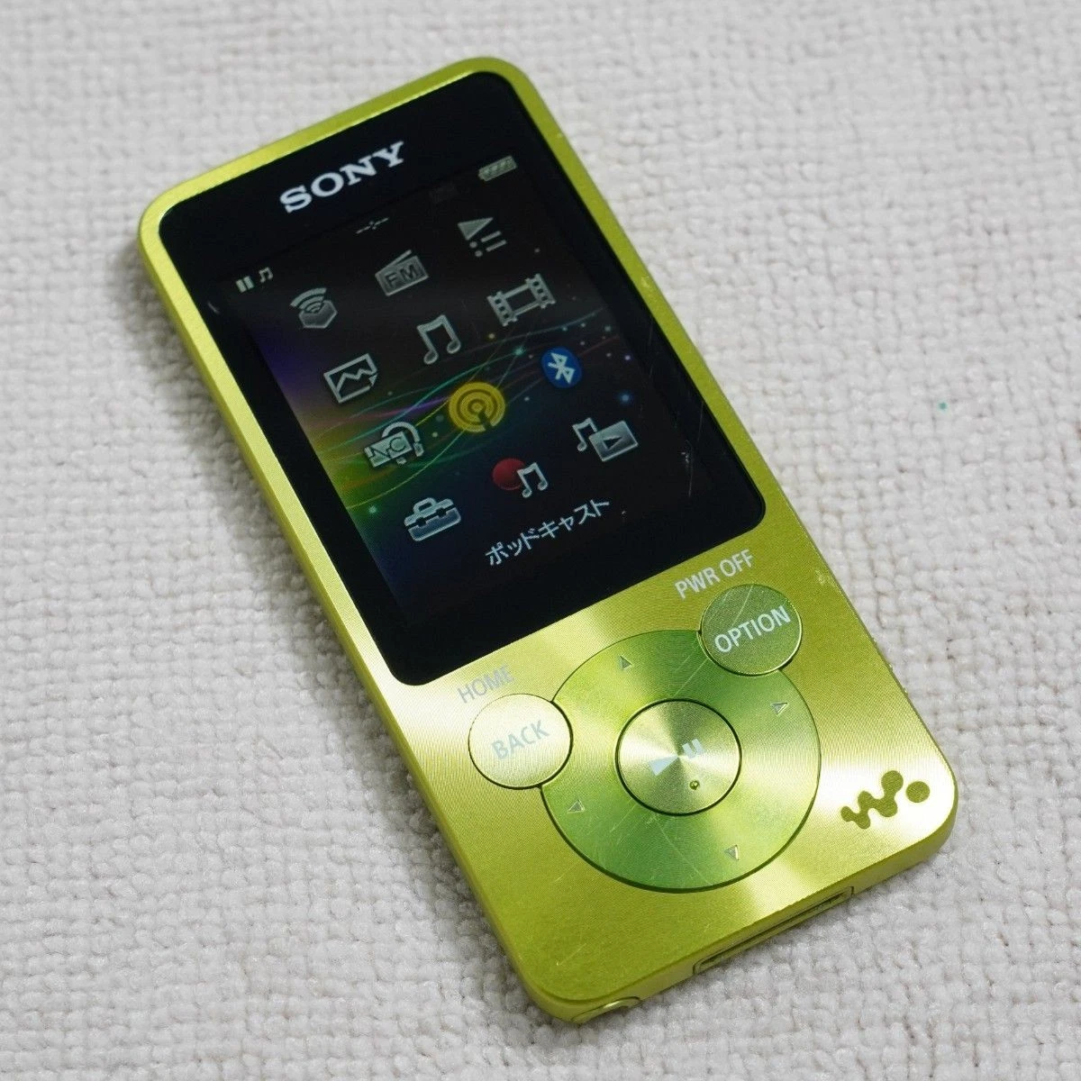 Lecteur de musique numérique MP3 vert Sony Walkman NW-S14 8 Go testé fonction...