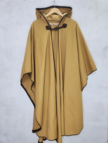 SAINT LAURENT (YSL) Poncho vintage Saint Laurent rive gauche arancione mantello marocchino taglia unica