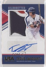 2018 USA Baseball Stars & Stripes Jerseys Prime 18/25 Travis Swaggerty Auto z7h