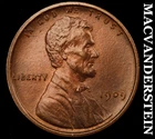 1909 VDB Lincoln Wheat Cent- Semi Key High Grade Luster- No Reserve #K2796