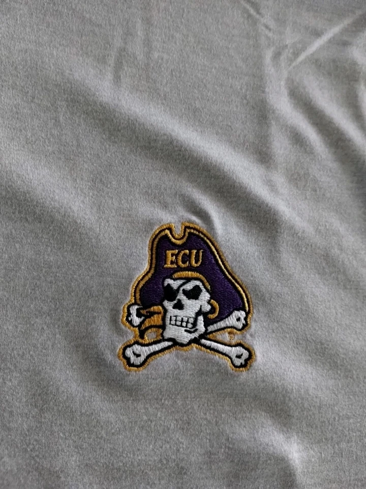 East Carolina Pirates Golf Polo Shirt (Men's XXL) Champion ECU  Embroidered Logo - Image 2 of 4