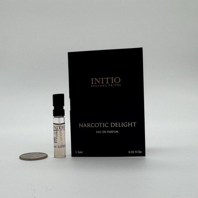 Initio Parfums Narcotic Delight Eau de Parfum EDP Sample Spray .05oz, 1.5mL