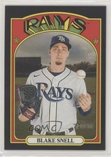 2021 Topps Heritage High Number SP Black Border /50 Blake Snell #497 s5j