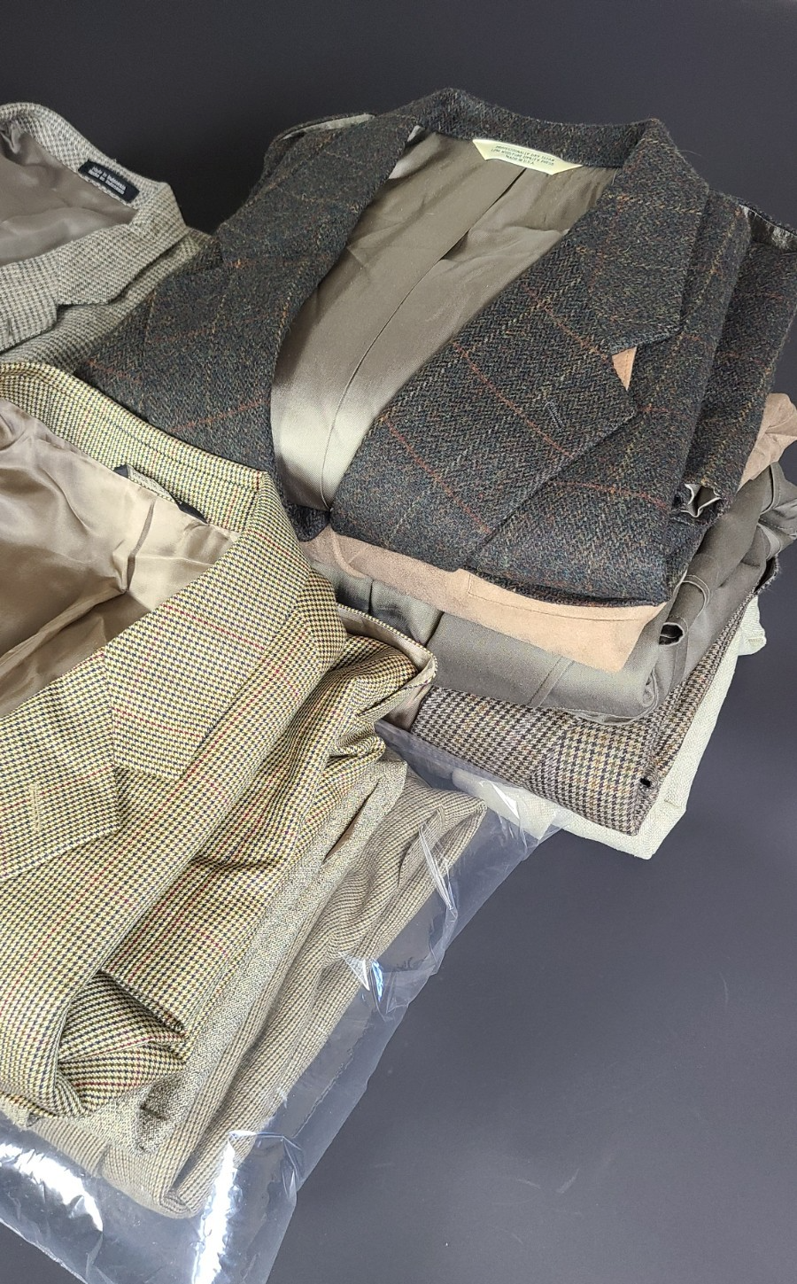 LOTTO 13 GIACCHE TUTA VINTAGE BLAZER CAPPOTTI SPORTIVI 48R SETA PES LANA COTONE