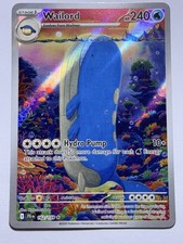 Pokémon TCG Wailord 162/159 Journey Together 2025 IR Holo Rare Card on eBay