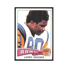 1975 Topps Larry Brooks Rams #231.0